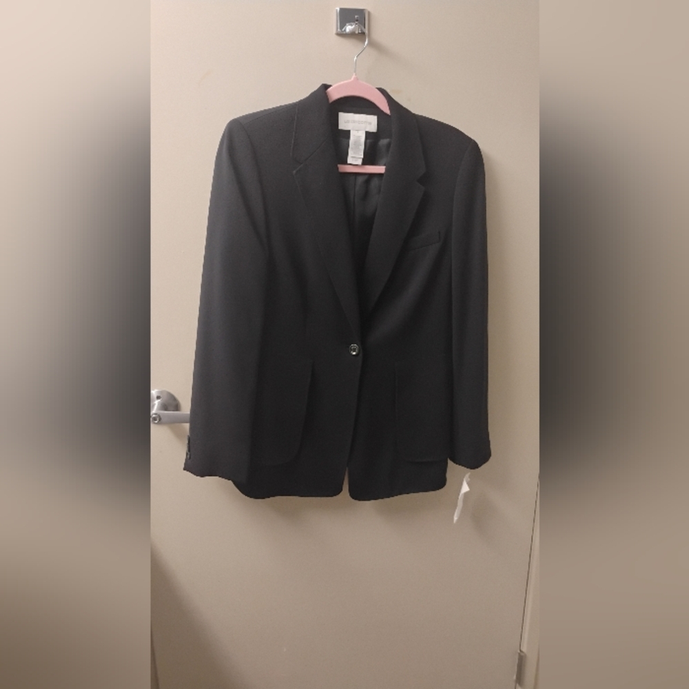NWT Vintage 2000s Deadstock Liz Claiborne Buttoned Blazer Sz 8